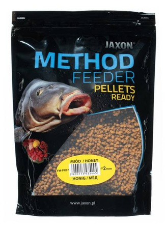 NAWILŻONY PELLETS METHOD FEEDER READY 2MM MIÓD 500G JAXON FM-PR07
