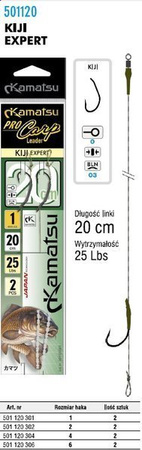 PRZYPON KARPIOWY PRO CARP KIJI EXPERT 4BLN/20cm 501120304