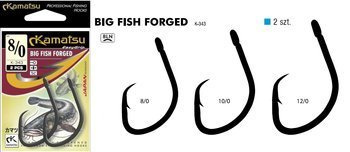 HAKI NA SUMA, HACZYKI SUMOWE BIG FISH FORGED K-343 8/0BLNO OP.2SZT KAMATSU 518600308
