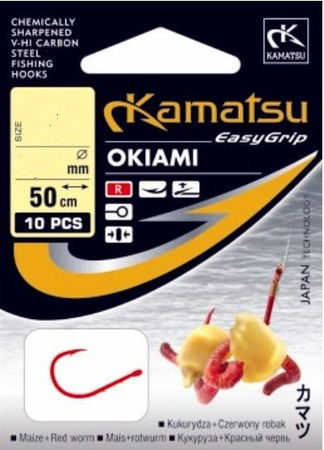 GOTOWE PRZYPONY OKIAMI DO KUKURYDZY i CZERWONEGO ROBAKA nr.4 KAMATSU 522000804