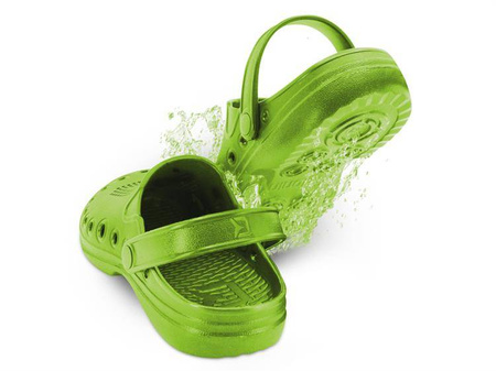 Klapki Delphin OCTO / limonkowe 40 Delphin (101002561)