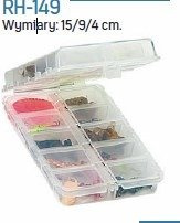 (R) PUDEŁKO 149 15/9/4CM 1SZT JAXON RH-149
