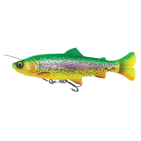 4D LINETHRU PULSETAIL TROUT 20CM 102G SLOW SINK FIRETROUT Savage Gear (73998)