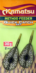KOSZYCZEK QUICK CATCH 30g METHOD FEEDER KAMATSU op.2szt 960001007