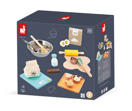 Zestaw warsztat cukierniczy 3+, Janod