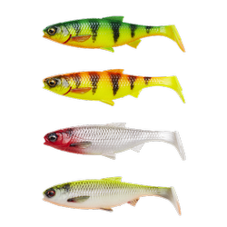 3D RIVER ROACH 10CM 10G DARK WATER MIX 4PCS Savage Gear (74309)