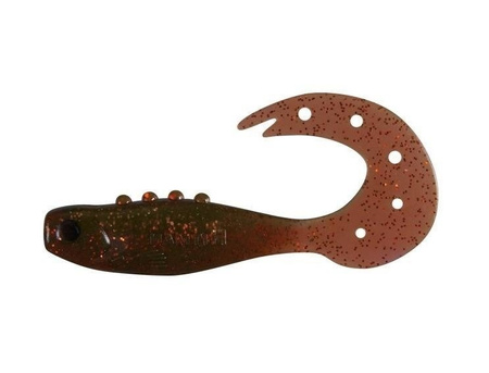 Ripper HITMAN 3"/7,5cm 4szt./bag MOTOR OIL red glitter DRAGON CHE-HI30S-36-003