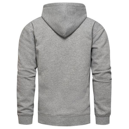 BLUZA - SICARIO - Z KAPTUREM rozm. XL - SZARA - op.1szt. MIKADO UMB-02-XL