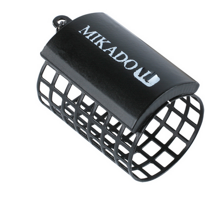 KOSZYCZEK ZANĘTOWY OKRĄGŁY (32x37) 20g - CZARNY - op.10szt MIKADO AMKZ-03-20-B