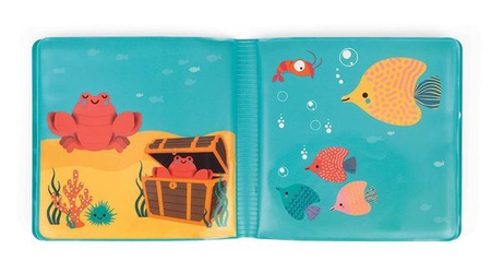 Magiczna książeczka do kąpieli Pod wodą 10 m+, Janod