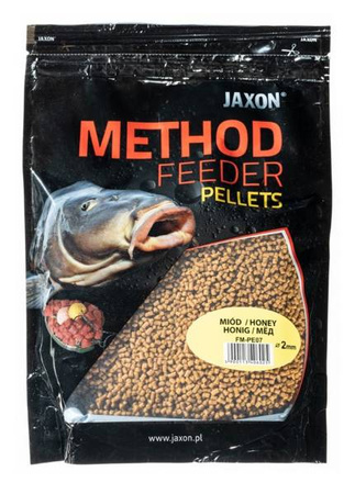 PELLETS METHOD FEEDER 4MM MIÓD 500G JAXON FM-PE17