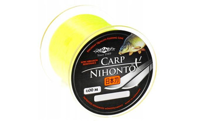 ŻYŁKA KARPIOWA NIHONTO CARP FLUO 0.25mm\7.30kg\600m - 1szp. MIKADO ZNKF6-025