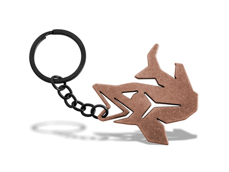 Brelok z otwieraczem do butelek Delphin PIKENER brązowy Delphin (101005926)