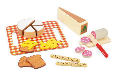 Zestaw Francuski aperitif deska serów i wędlin 3+, Janod