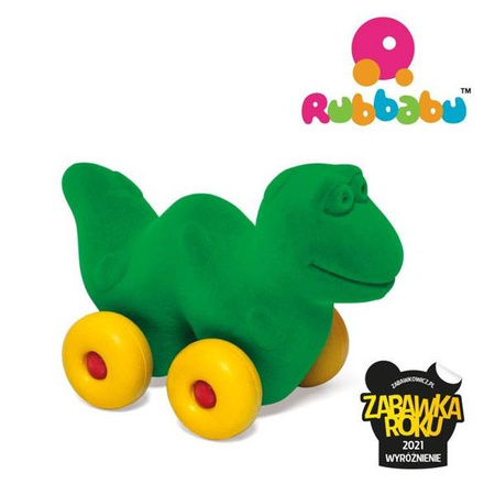 Rubbabu Zestaw 6 sensorycznych zwierzątek - pojazdów (opakowanie zbiorcze 6 szt.)