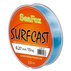 Żyłka Sea Fox Surfcast 0.27mm, 220m, jasnoniebieska Sea Fox 55-BR-227