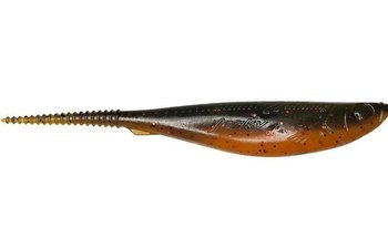Jerkbait  Jerky PRO 7"/17,5cm 5 szt./bag CARROT/CLEAR SMOKED red/black glitter     DRAGON CHE-JK70D-60-853
