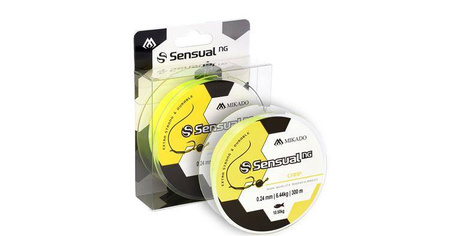 ŻYŁKA - SENSUAL N.G. CARP 0.30mm/17.5kg/300m - ŻÓŁTA - op.1szp.