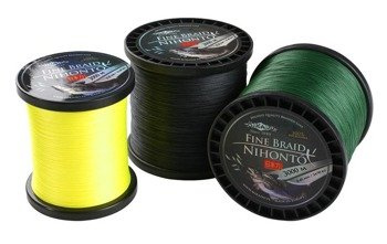 PLECIONKA NIHONTO FINE BRAID  010 BLACK 3000M