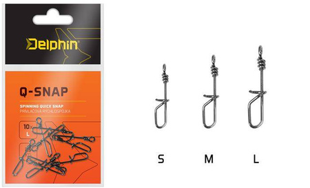 Szybkozłączka Delphin Q-SNAP / 10szt / 0,8mm L Delphin (101000448)