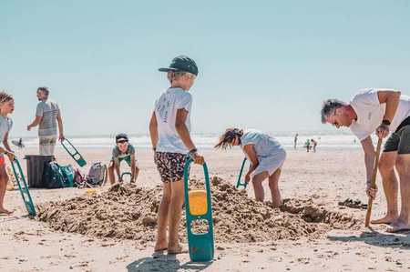 QUUT Łopatka z sitkiem Scoppi Lagoon Green