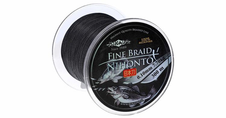 PLECIONKA NIHONTO FINE BRAID  035 BLACK 300M