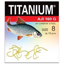 Haczyk Titanium AJI (10 szt.), rozm. 8 Robinson 02-P-160G-08