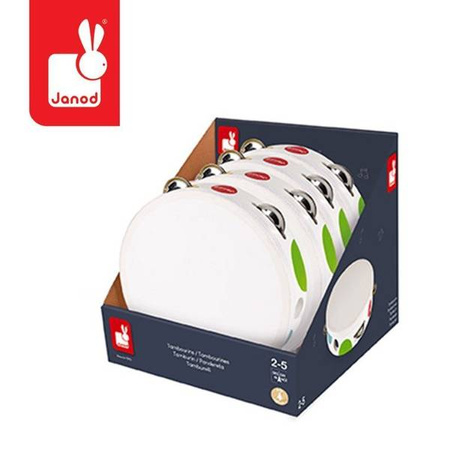 Tamburyn Confetti opakowanie zbiorcze 4 szt, Janod