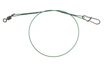 PRZYPON STALOWY Z KR. I AGR. 15/20/25cm - 10 kg - op.30 szt (GREEN) MIKADO ZG11-006-30