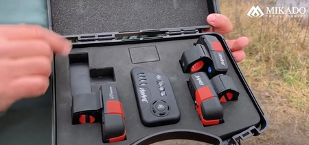 SYGNALIZATORY SUMOWE - CAT TERRITORY BANG! (2+1 SET) MIKADO AMS07-BANG-SET