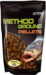 PELLETS JAXON METHOD GROUND 12MM WANILIA1KG JAXON FG-PE01