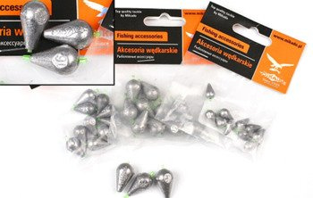 CIĘŻAREK - ŁEZKA Z IGELITEM 8 g - op.3 szt. MIKADO OMC-01100-8