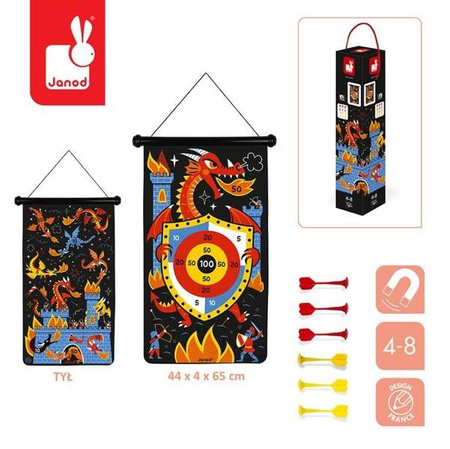 Magnetyczna gra w rzutki Smoki, Janod