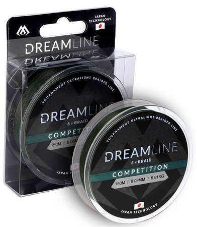 PLECIONKA DREAMLINE GREEN 0.18mm\18.32kg\150m - op. 1szp. MIKADO ZDL000G-150-018