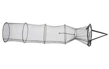 SIATKA NA RYBY, SADZ Z METALOWYMI OBRĘCZAMI wym. 40/35cm x 250cm MIKADO S17-4035-250