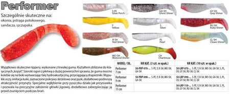 Ripper Performer 9cm, 10 szt. Robinson 50-LRP-090-RU-SH