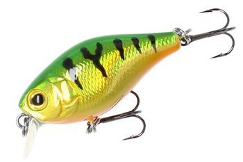 WOBLER - FISHUNTER BOLD HEAD - 4cm/FIRETIGER - PŁYWAJĄCY - op.1szt. MIKADO PWF-BH-4F-FT