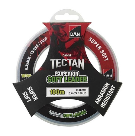 DAM DAMYL TECTAN SUPERIOR SOFT LEADER 100M / 0.35MM / 13.6KG DAM 66196