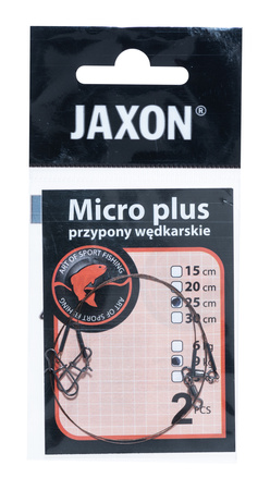 PRZYPON JAXON MICRO PLUS 25CM 9KG 5X2SZT JAXON AK-PRT2509