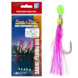 Przywieszka śledziowa Sea Fox, r. 6, 6 szt. Sea Fox 45-ZA-S01-6