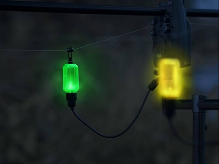 Wskaźnik brań Delphin CUBIX Light zielony Delphin (101003602)