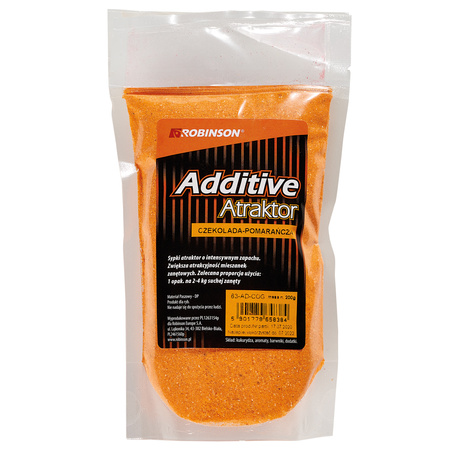 Atraktor zanętowy Robinson - Czekolada - Pomarańcza, 200g Robinson 63-AD-COG