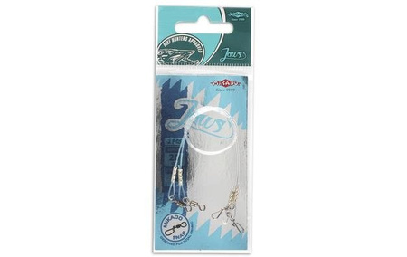 PRZYPON FLUOROCARBON JAWS SUPER STRONG 40cm/23kg - op.2szt. MIKADO ZGJ01-40-23
