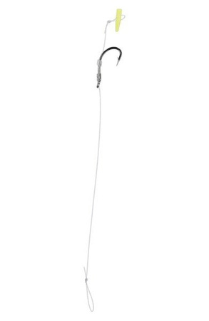 HACZYK DO METODY 10 cm PUSH STOP - haczyk z zadziorem: 16 / żyłka: 0.20 mm - op.8szt MIKADO HMFB11P-16