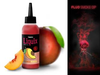 Fluo dip D SNAX LiquiX /100ml Mango-Brzoskwinia Delphin (101003533)