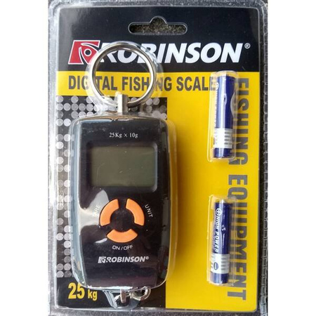Waga wędkarska elektroniczna do 25 kg Robinson 99-WA-025