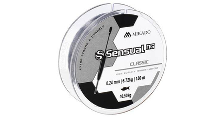 ŻYŁKA - SENSUAL N.G. CLASSIC 0.28mm/14.5kg/150m - TRANSPARENTNA - op.1szp. MIKADO ZSN500-150-028