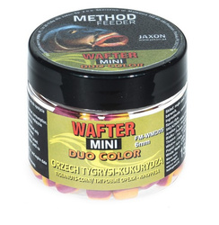 WAFTER DUO MINI METHOD FEEDER 6MM ORZECH TYGRYSI/KUKURYDZA 15G JAXON FM-WMD05