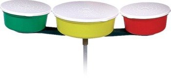 KOMPLET POJEMNIKÓW NA PRZYNĘTY 3-KROTNY JAXON AK-PK082