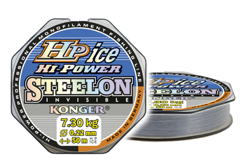 ŻYŁKA HI POWER INVISIBLE ICE 10/50 KONGER 234050010